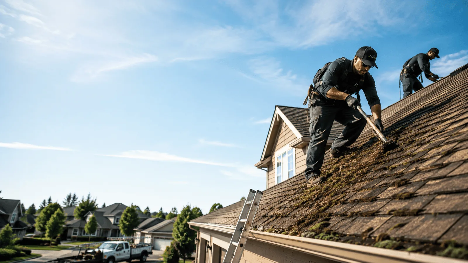 Roof Moss Removal in Milford, VA near me
